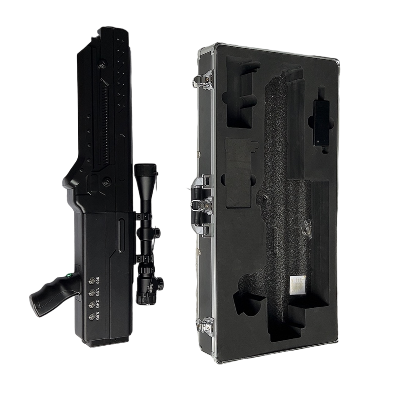  商南手持便携式枪型低空防御反制四通道A型